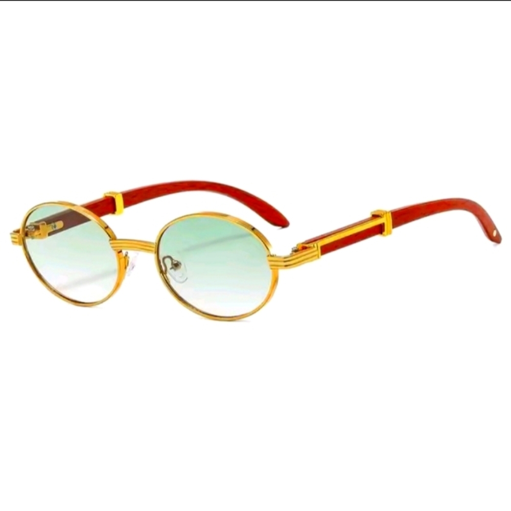 Stylish Gradient Green Sunglasses